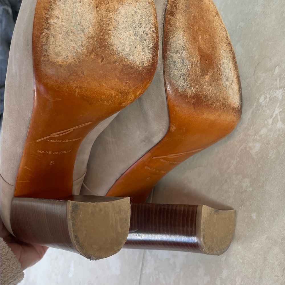 Brian Atwoood tall platform heeled boots size 8 - Picture 8 of 16